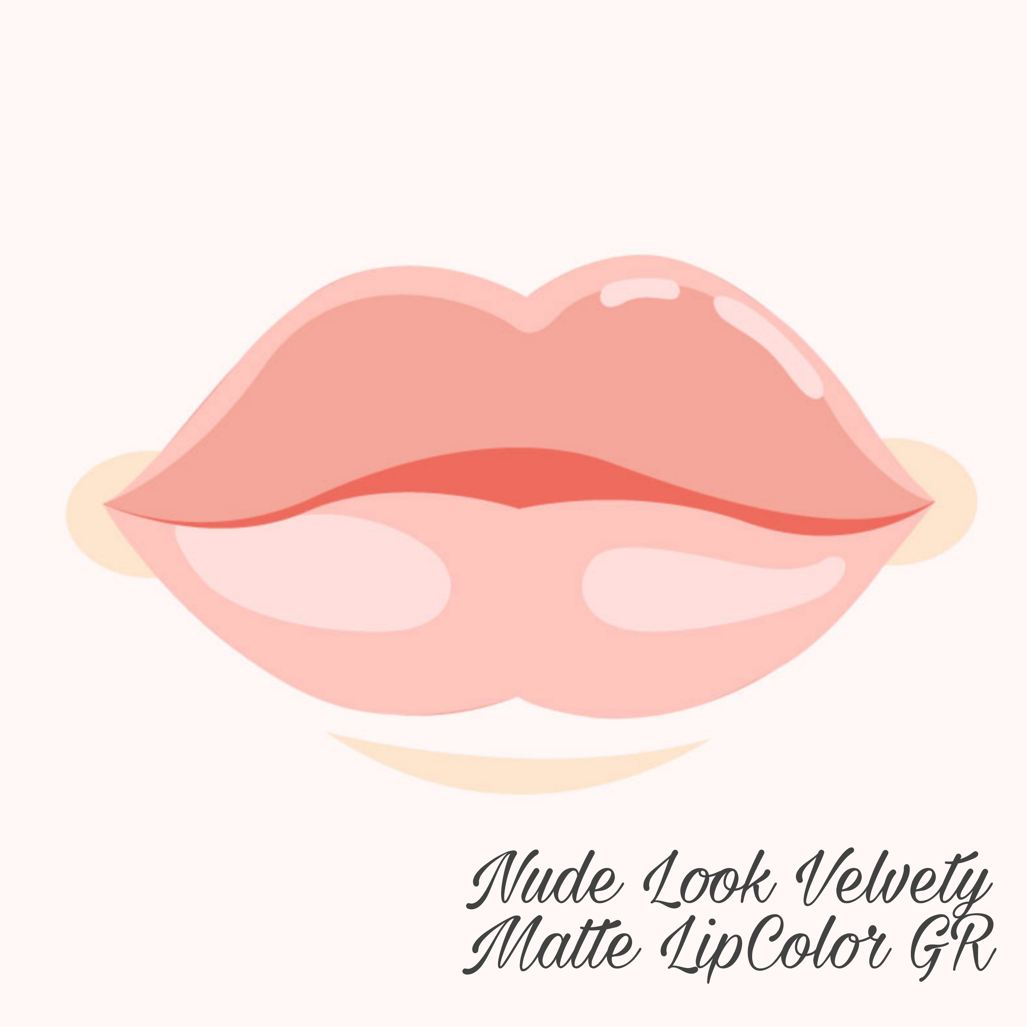 Nude Look Velvety Matte LipColor GR